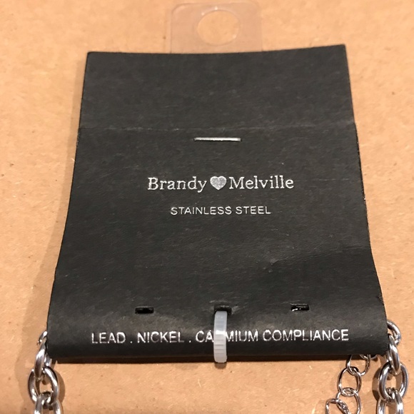 Brandy Melville Lock Necklace - Picture 4 of 4